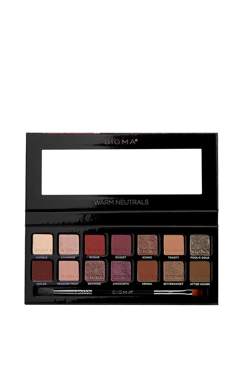Sigma Warm Neutral Eyeshadow Palette Multi image 1
