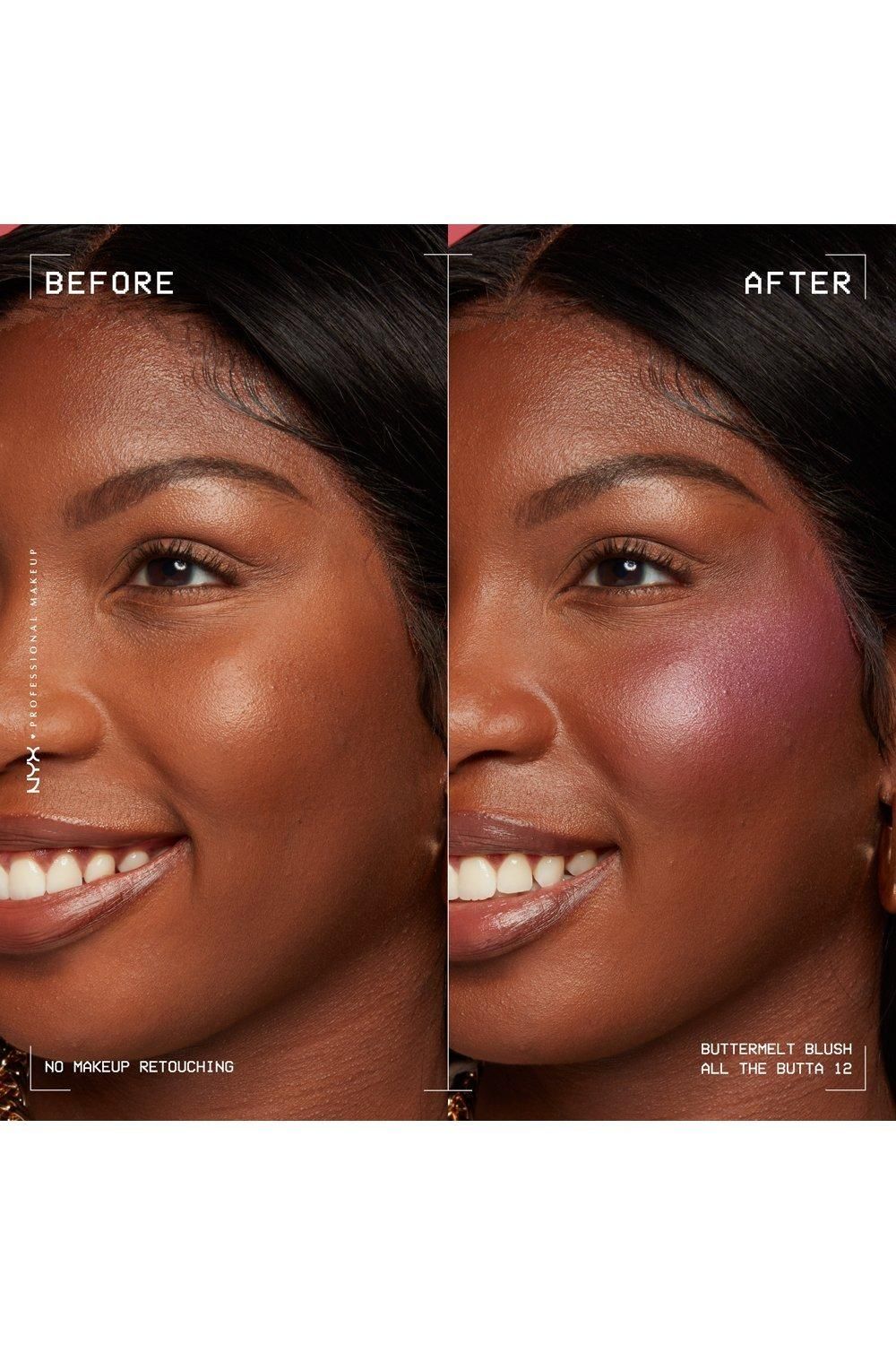 NYX Professional Makeup Buttermelt Blush Powder Blush All The Butta image 3