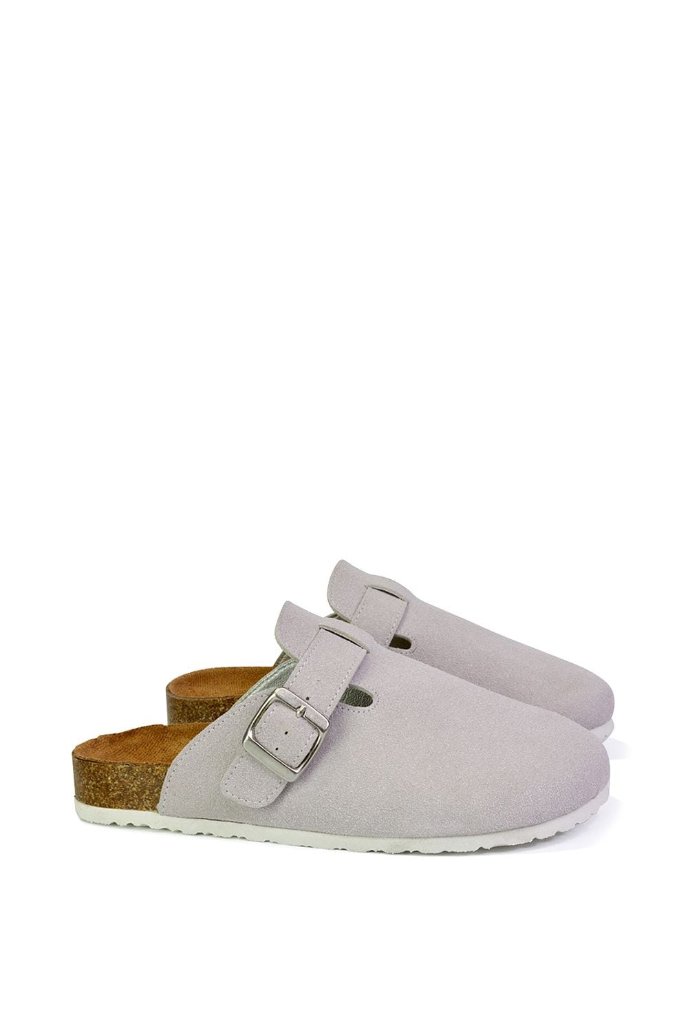 XY London 'Lucy' Slip On Flat Cork Slider Mules image 2