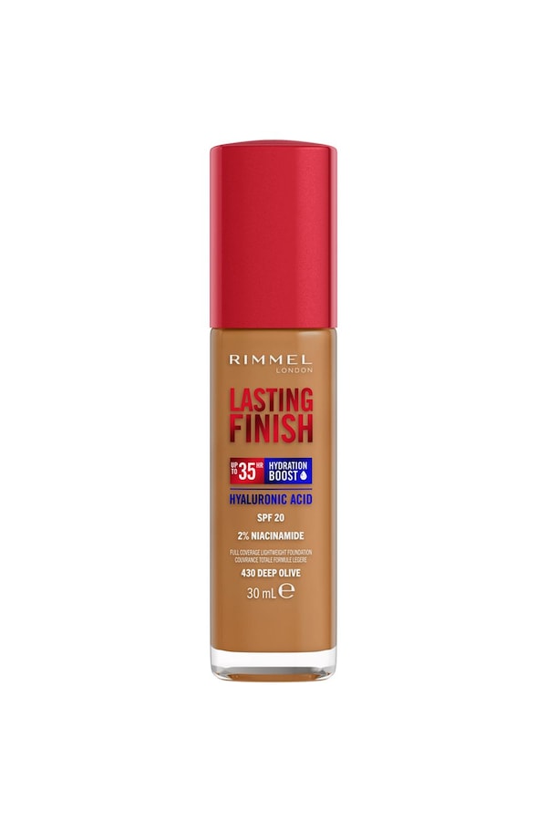 Rimmel London Lasting Finish 35 Hour Foundation 30ml 430 Deep Olive