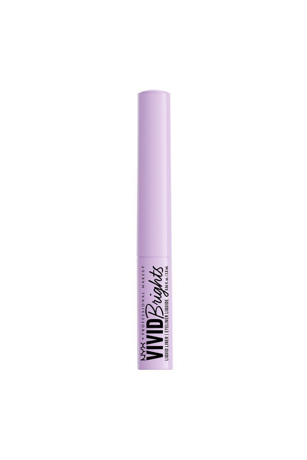 NYX Professional Makeup Vivid Brights Liquid Eyeliner Lilac Link image 3