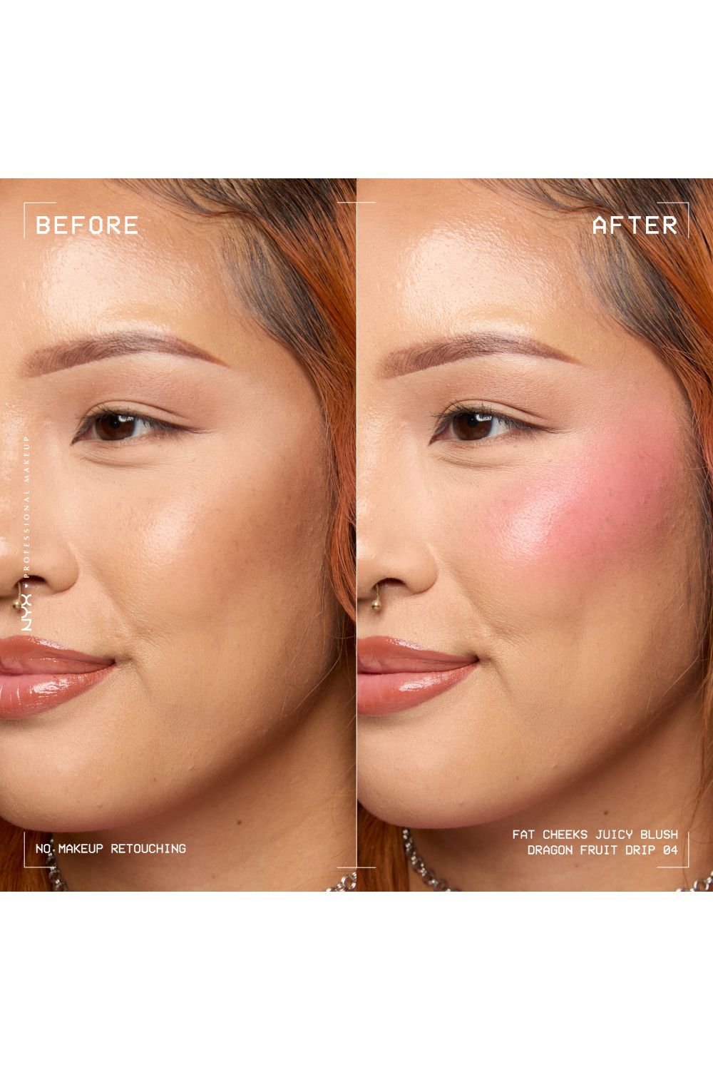 NYX Professional Makeup Fat Cheeks Blush 8ml Dragon Fruit Drip image 6