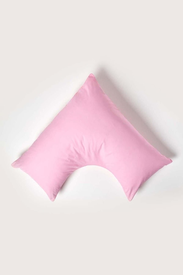 Homescapes Egyptian Cotton V Shaped Pillowcase 200 TC