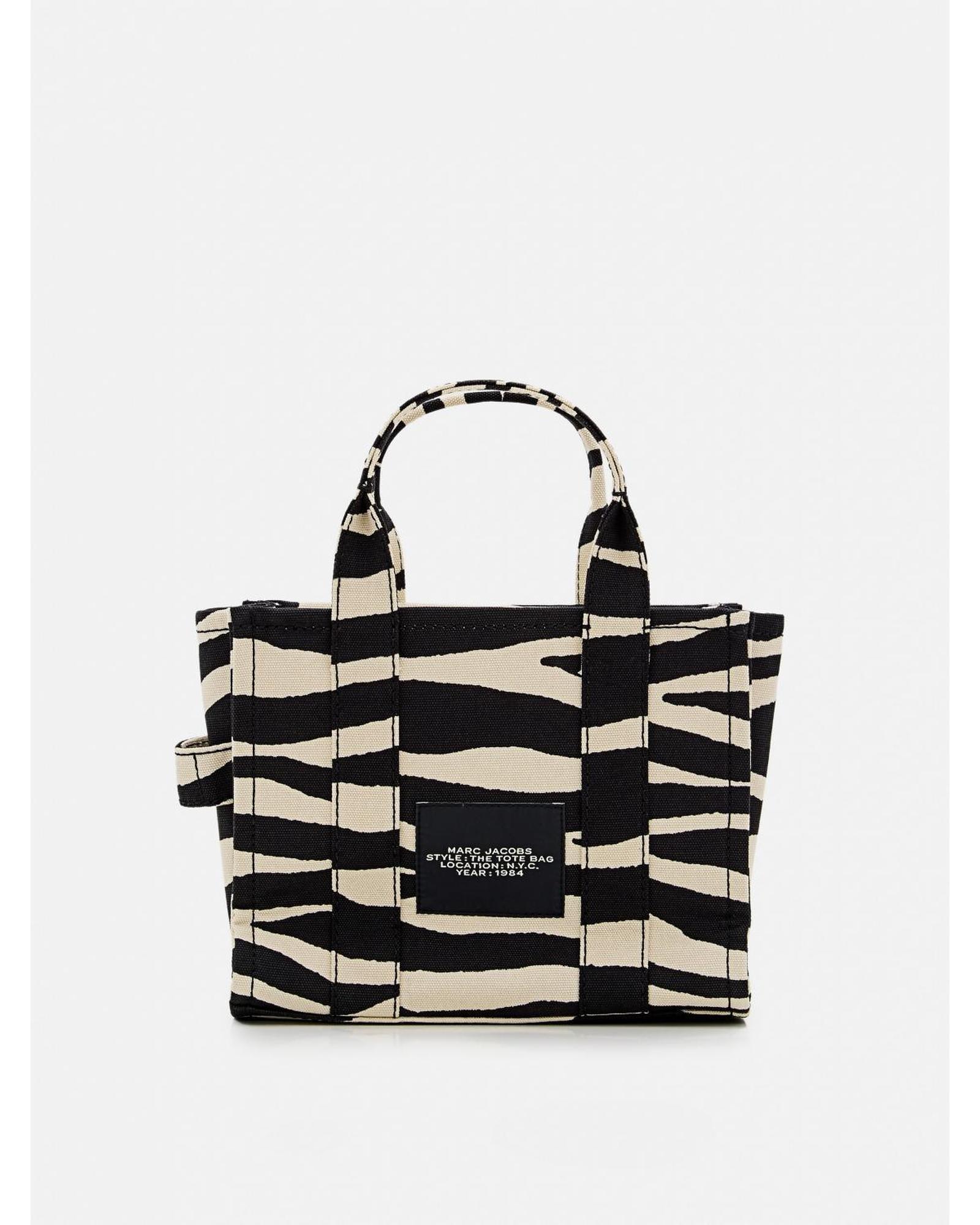 Marc Jacobs Zebra Tote Bag Wo - Black image 2