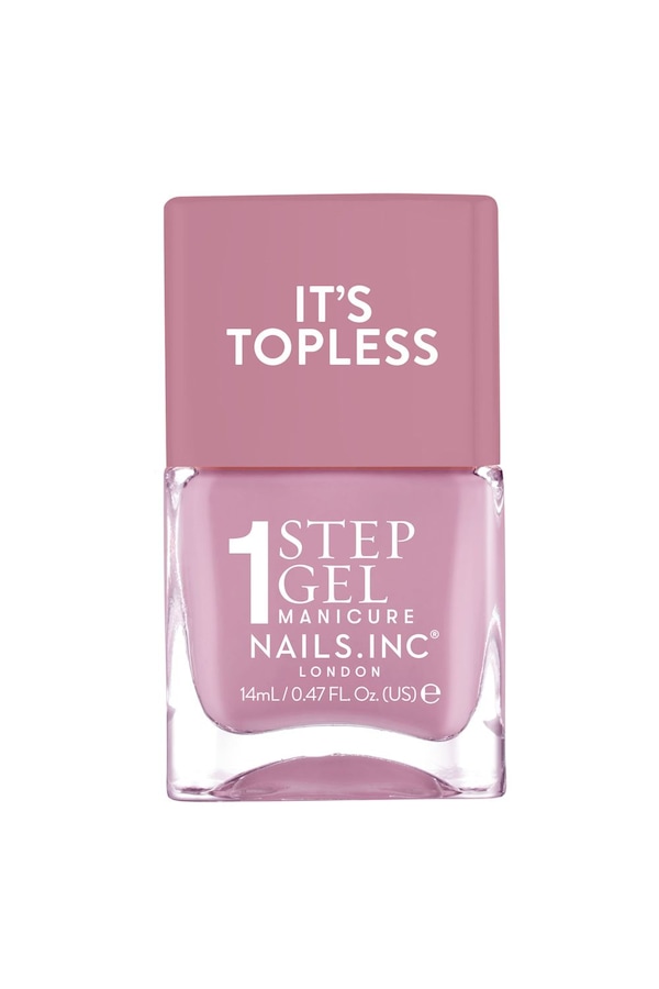 Nails Inc Topless Nail Varnish 14ml Lily