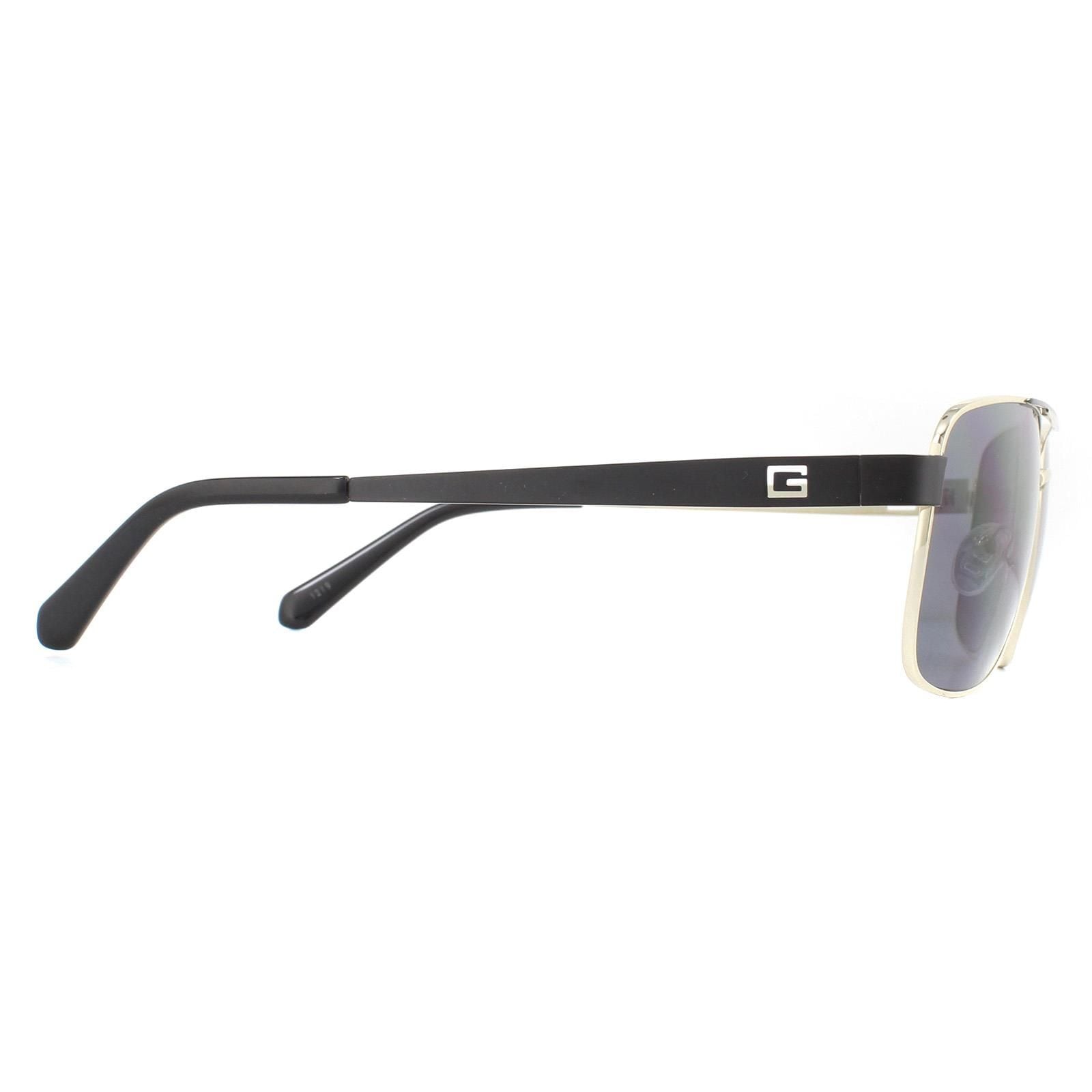 Guess Aviator Gold Grey GU6968 Sunglasses image 4