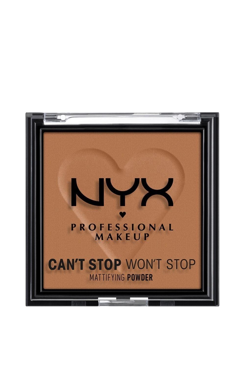 NYX Professional Makeup Can't Stop Won't Stop Mattifying Lightweight Powder Mocha image 1