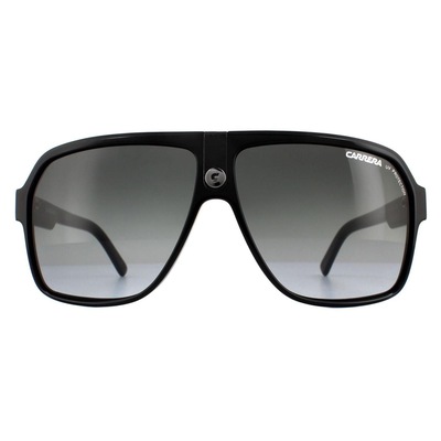 Carrera Aviator Black Grey Gradient Sunglasses