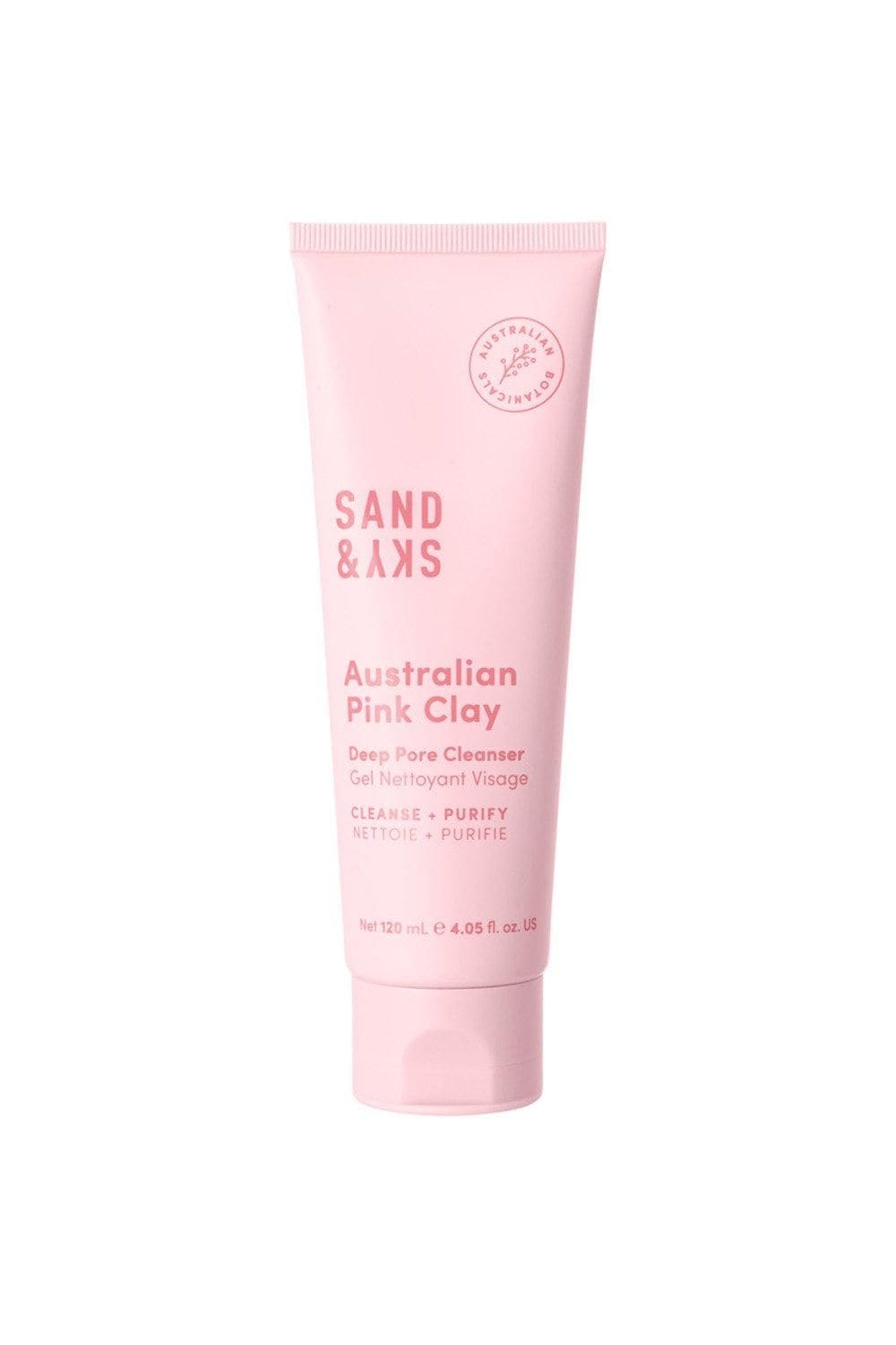 Sand & Sky Australian Pink Clay - Deep Pore Cleanser 120ml Multi image 1