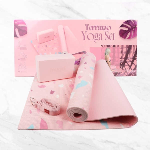 Myga Myga Yoga Starter Kit - Terrazzo