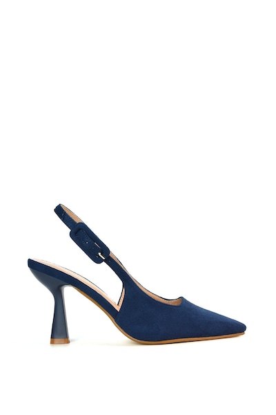 XY London 'Betty' Slingback Stiletto High Heel Pointed Toe Shoes