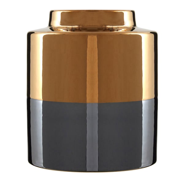 Orsina Stellar Dual Tone Small Metallic Finish Vase
