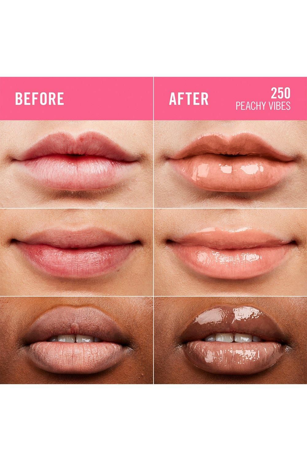 Rimmel London Thrill Seeker Glassy Gloss 250 Peachy Vibes image 2