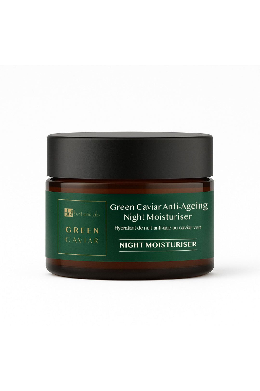 Dr. Botanicals Green Caviar & Argan Oil Anti-Oxidant Anti-Ageing Night Cream 50ml image 1