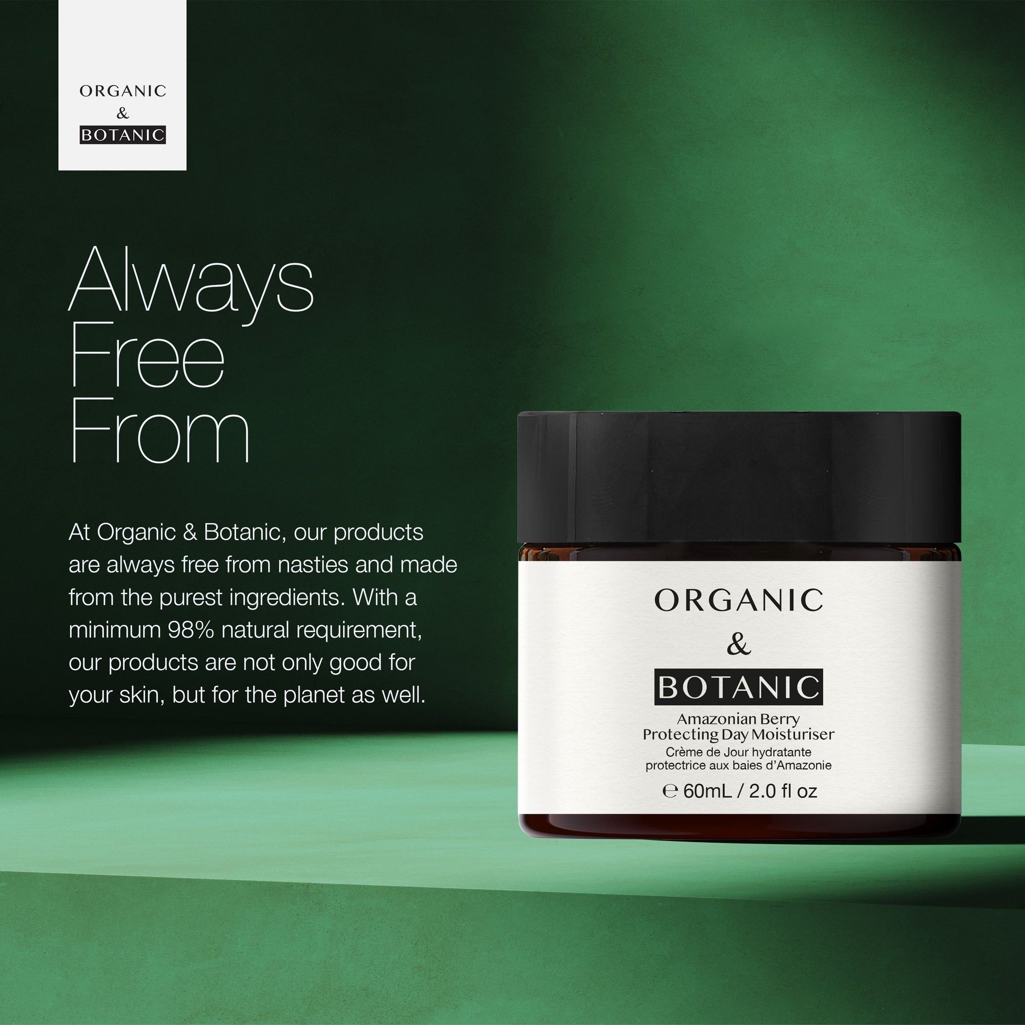 Organic & Botanic Amazonian Berry Day Moisturiser 60ml image 3