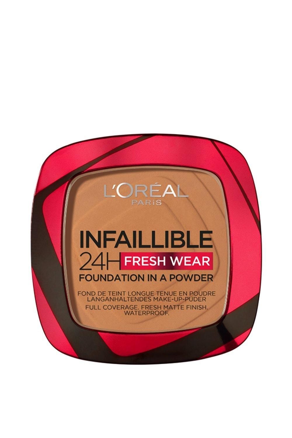L'Oréal Paris Infaillible 24H Fresh Wear Powder Foundation Hazelnut image 1