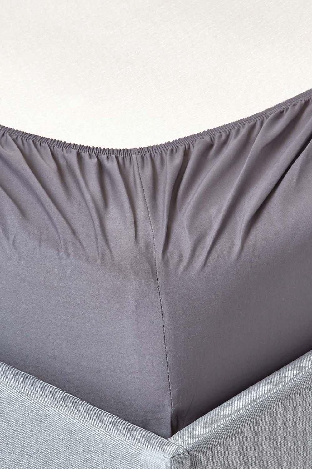 Homescapes Egyptian Cotton Deep Fitted Sheet 18 inch 200 Thread Count image 2