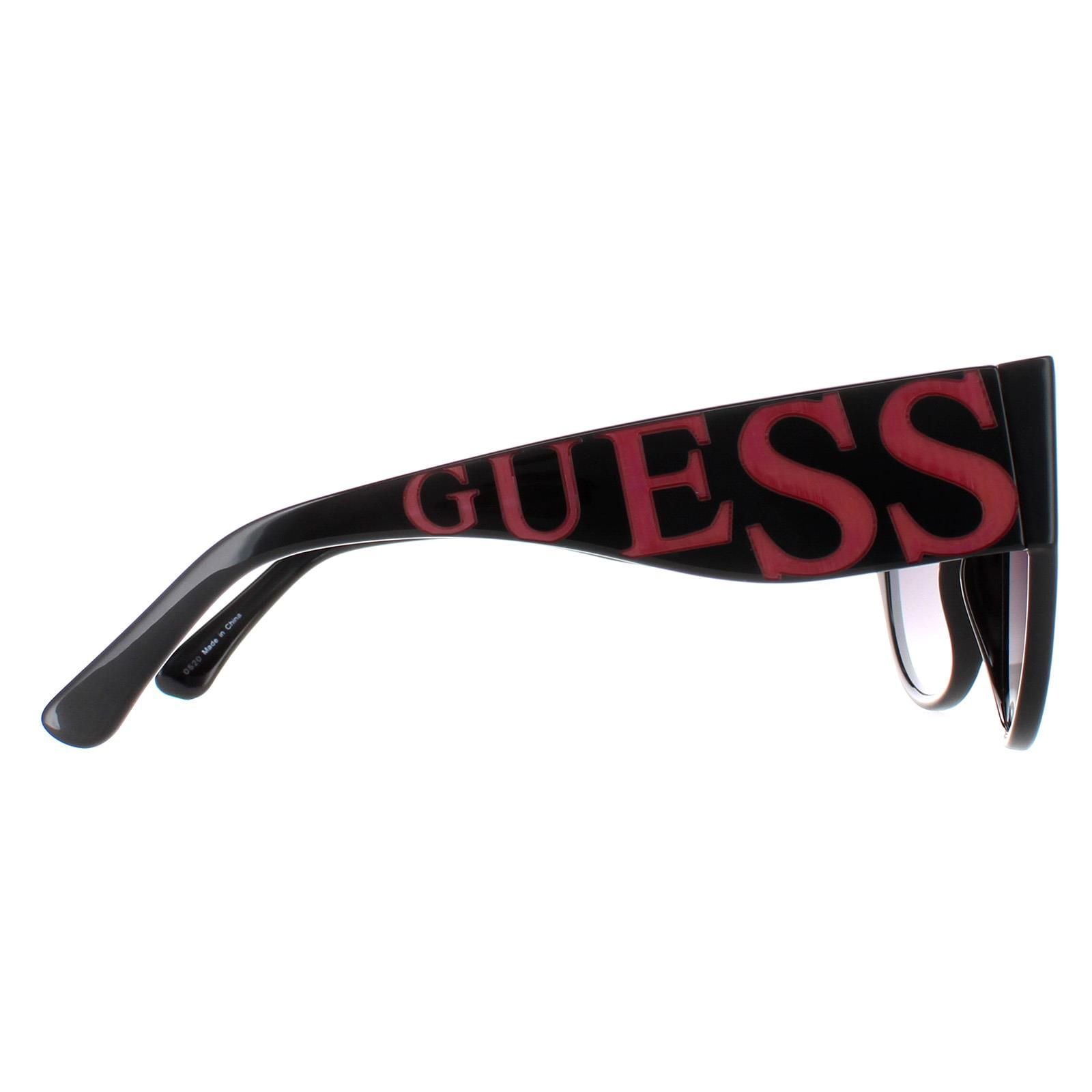 Guess Cat Eye Shiny Black Smoke Gradient GF6118 image 4