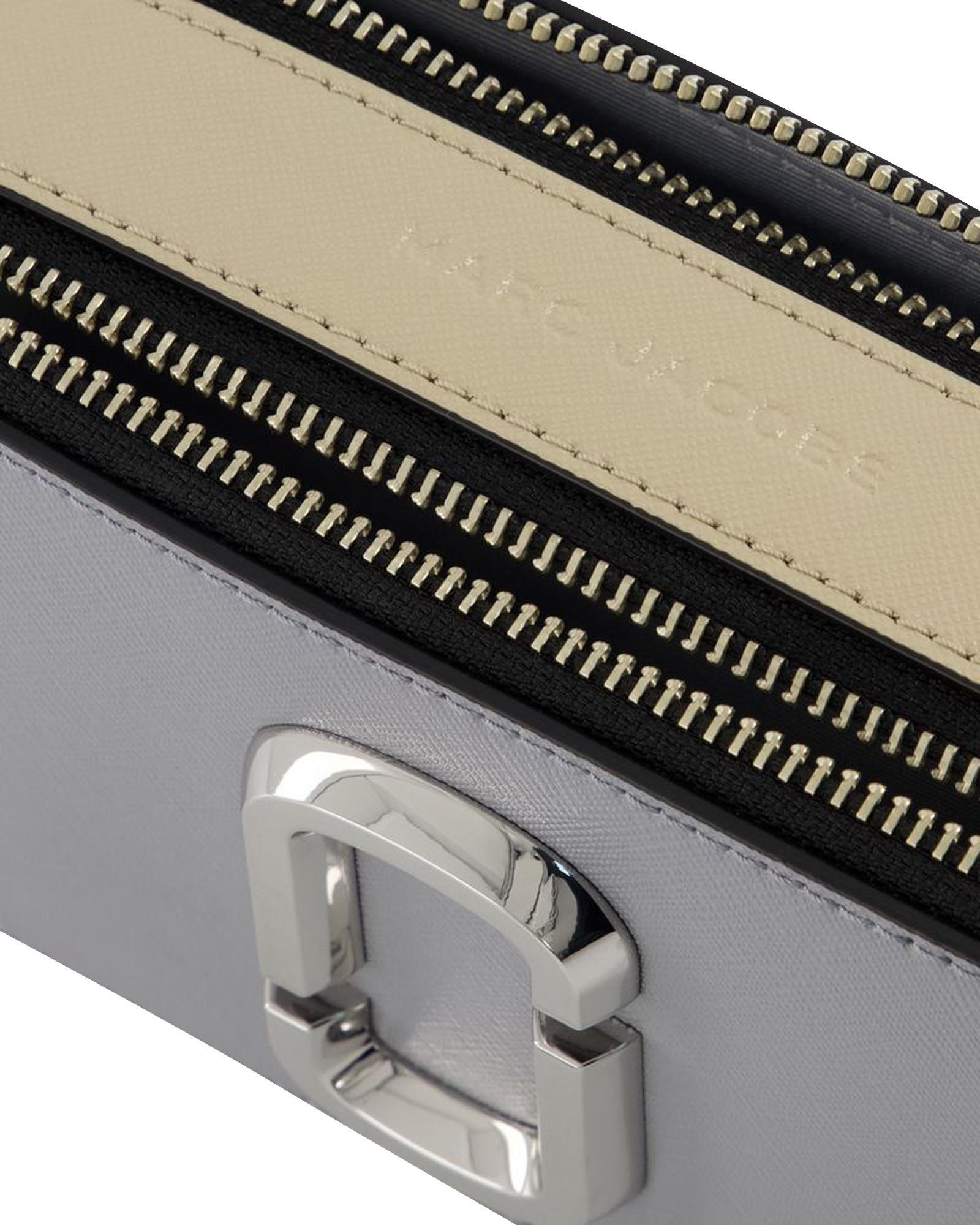 Marc Jacobs Snapshot Camera Bag Leather Crossbody Wo - Grey Crossbody Bags image 4