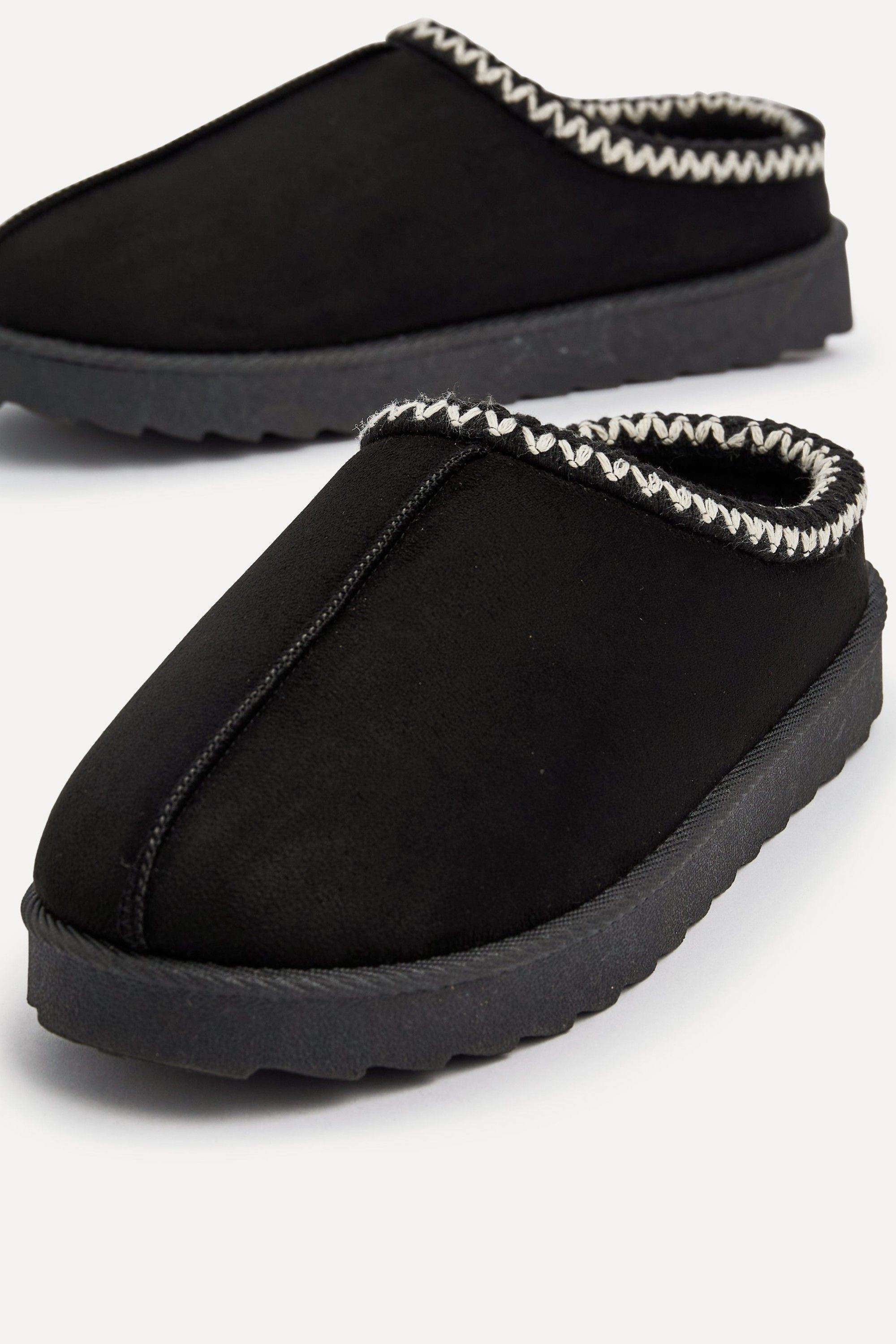 Linzi Tana Black Suede Slipper image 4