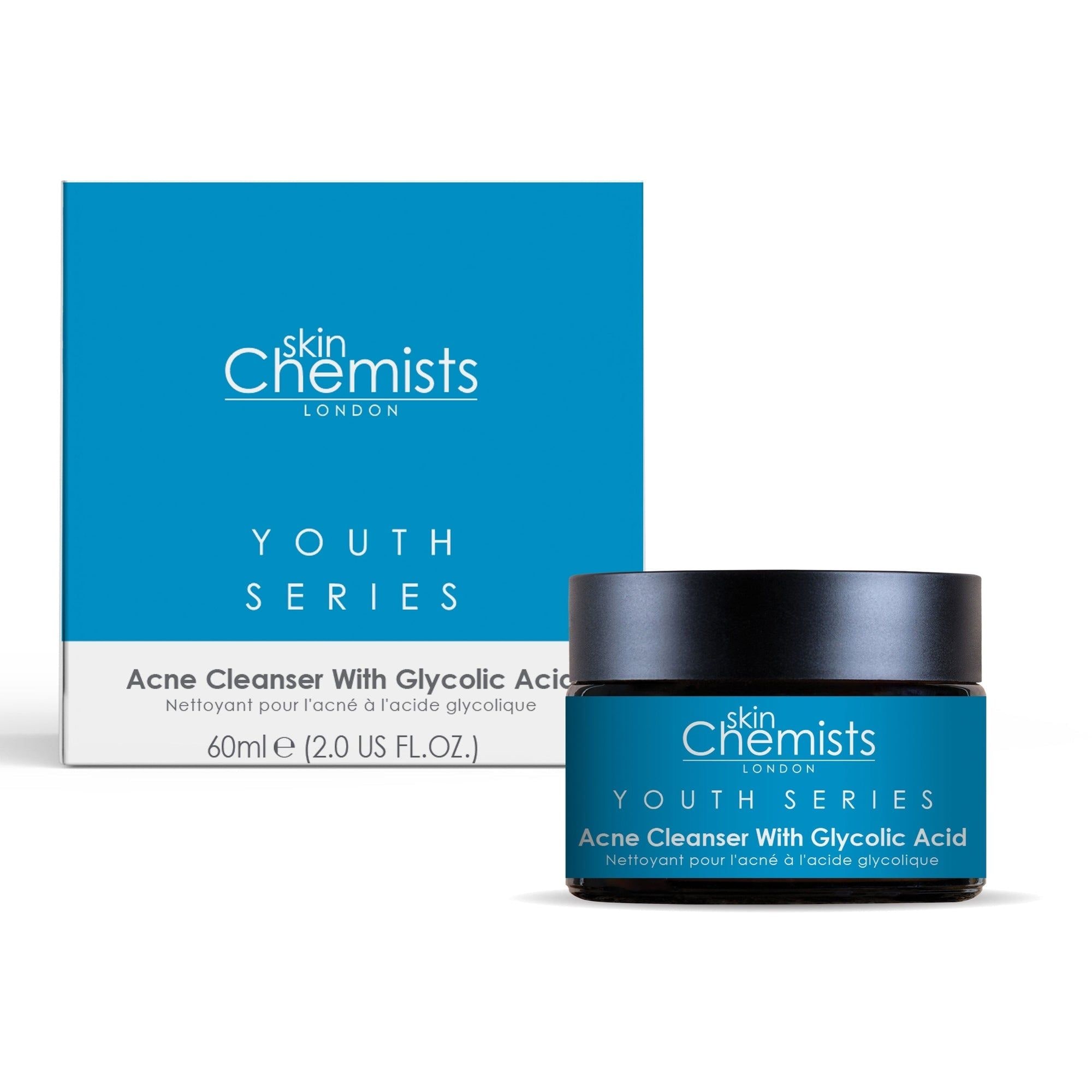 skinChemists Youth Series Salicylic Acid & Kaolin Clay Exfoliator 60ml x 2 Duo Pack image 3
