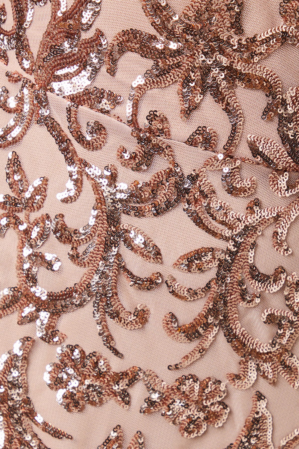 Coast One Shoulder Maxi Dress In Lace With Cape Sleeve Champagne image 5