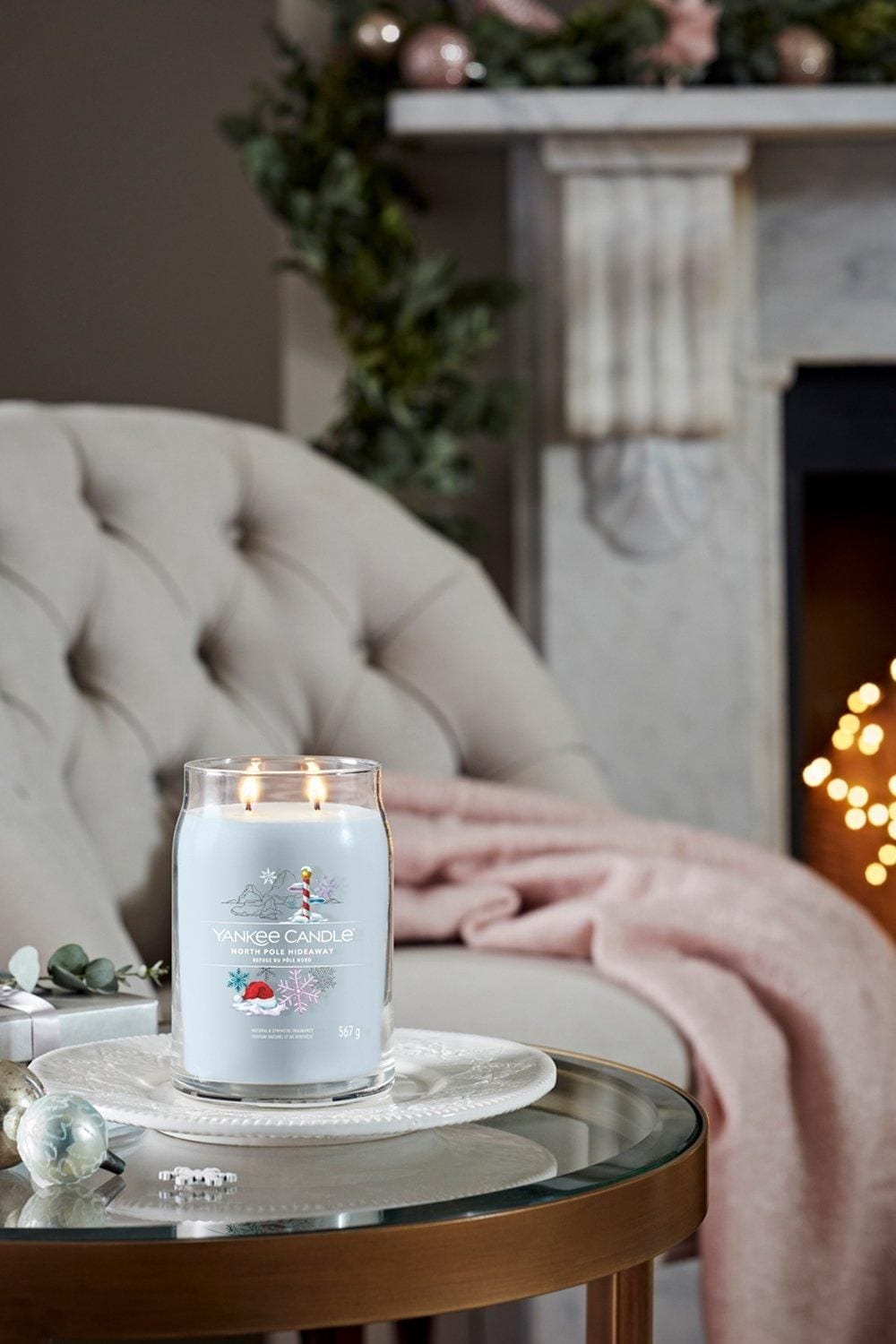 Yankee Candle Signature large jar north pole hideaway Multi image 2