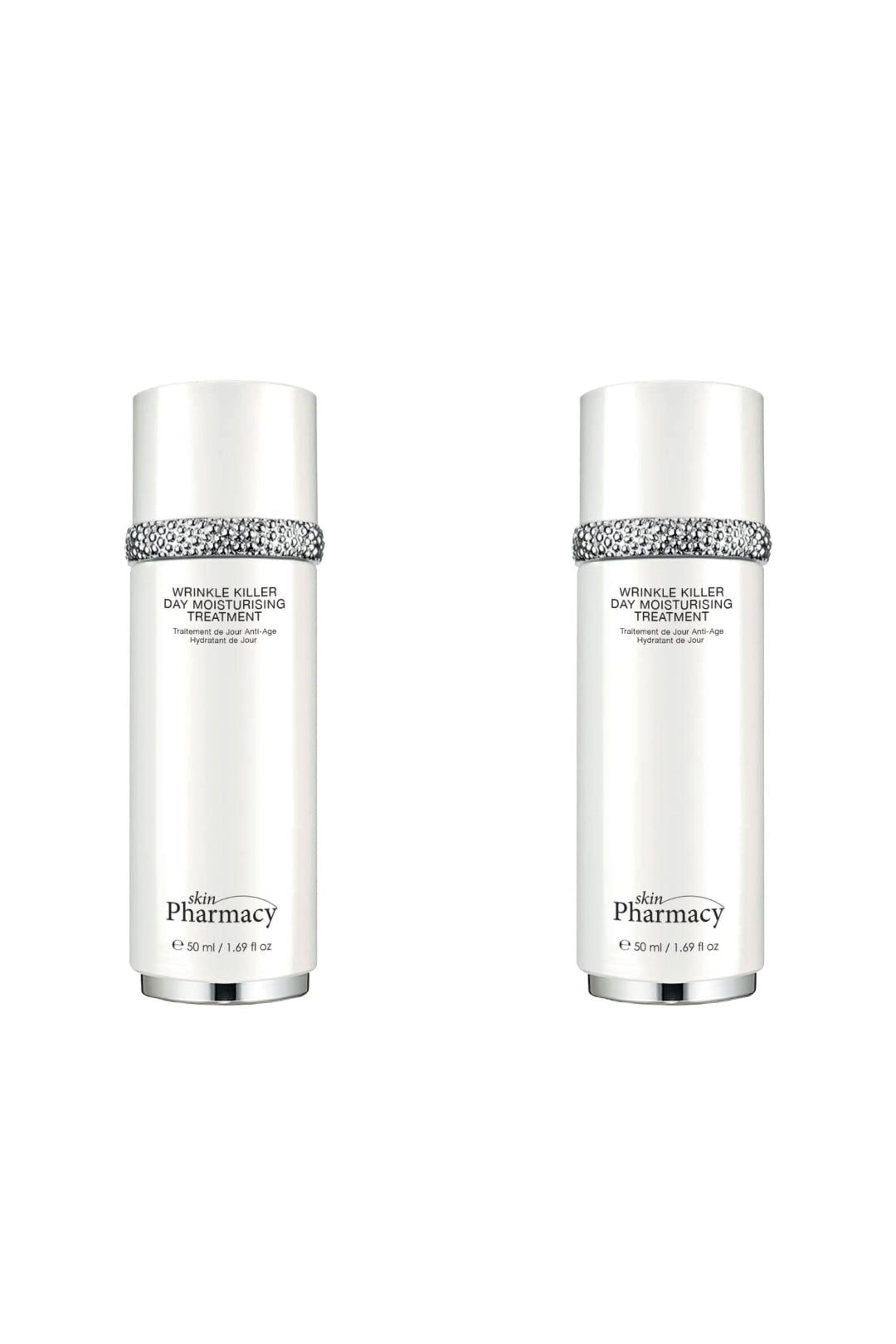 skinPharmacy Wrinkle Killer Day Moisturising Treatment 50ml x 2 Duo Set image 1