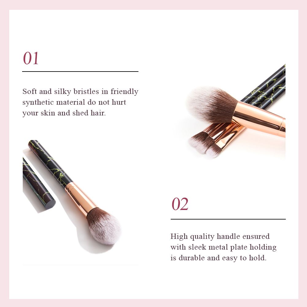 SHEONLY Set of 12 Professional Makeup Brush Tools image 4