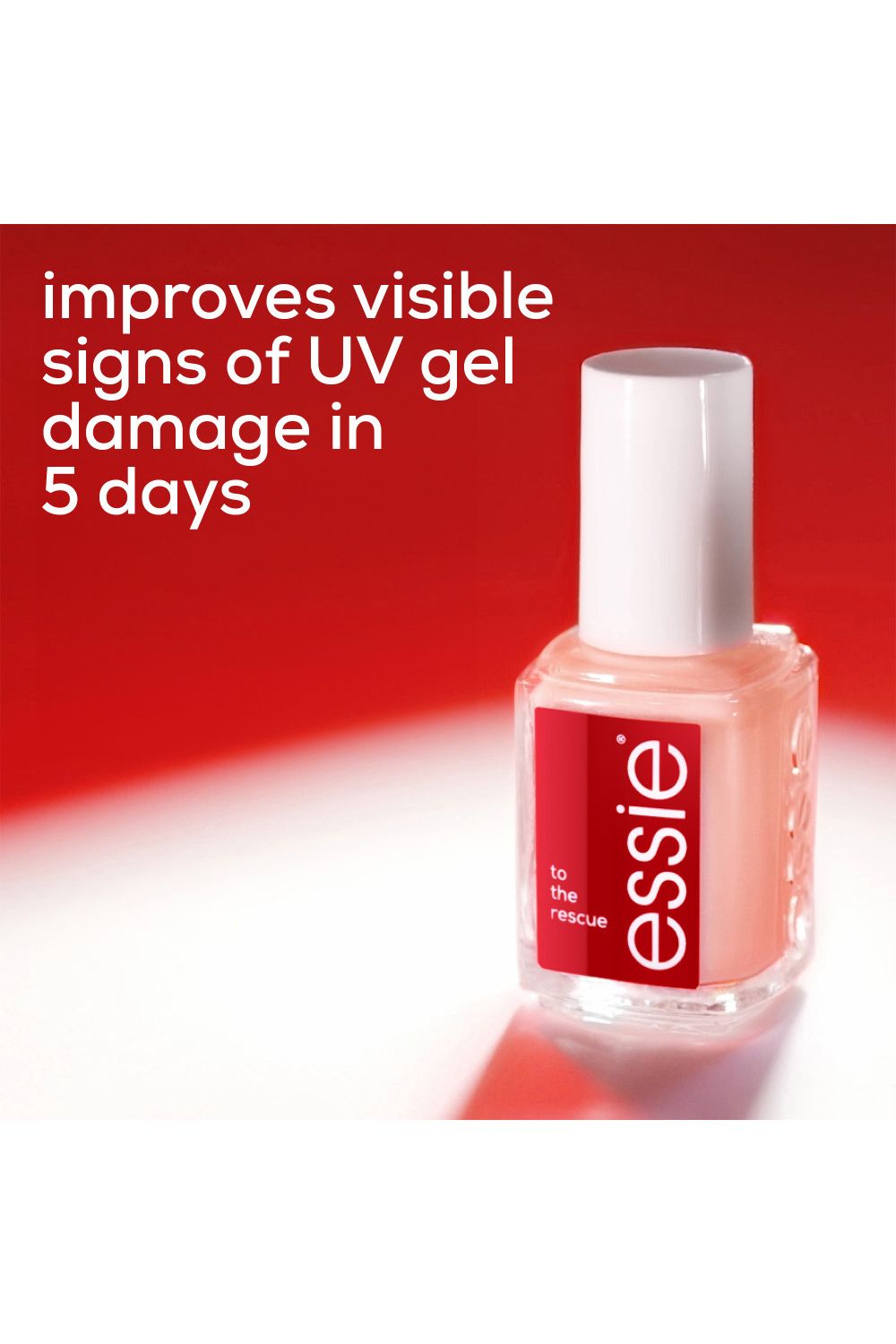 Essie To The Rescue UV Gel Damage Repair Nail Treatment 13.5ml Multi image 5