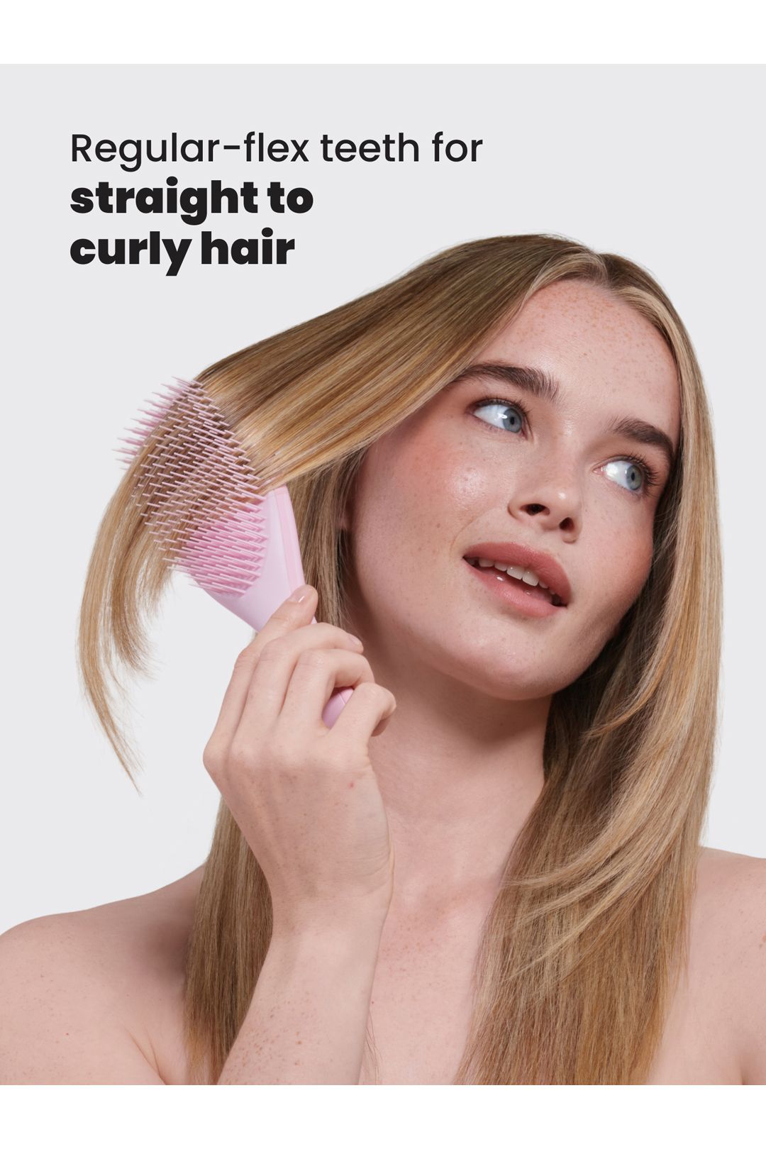 Tangle Teezer The Wet Detangler Hairbrush - Millennial Pink Pink image 4