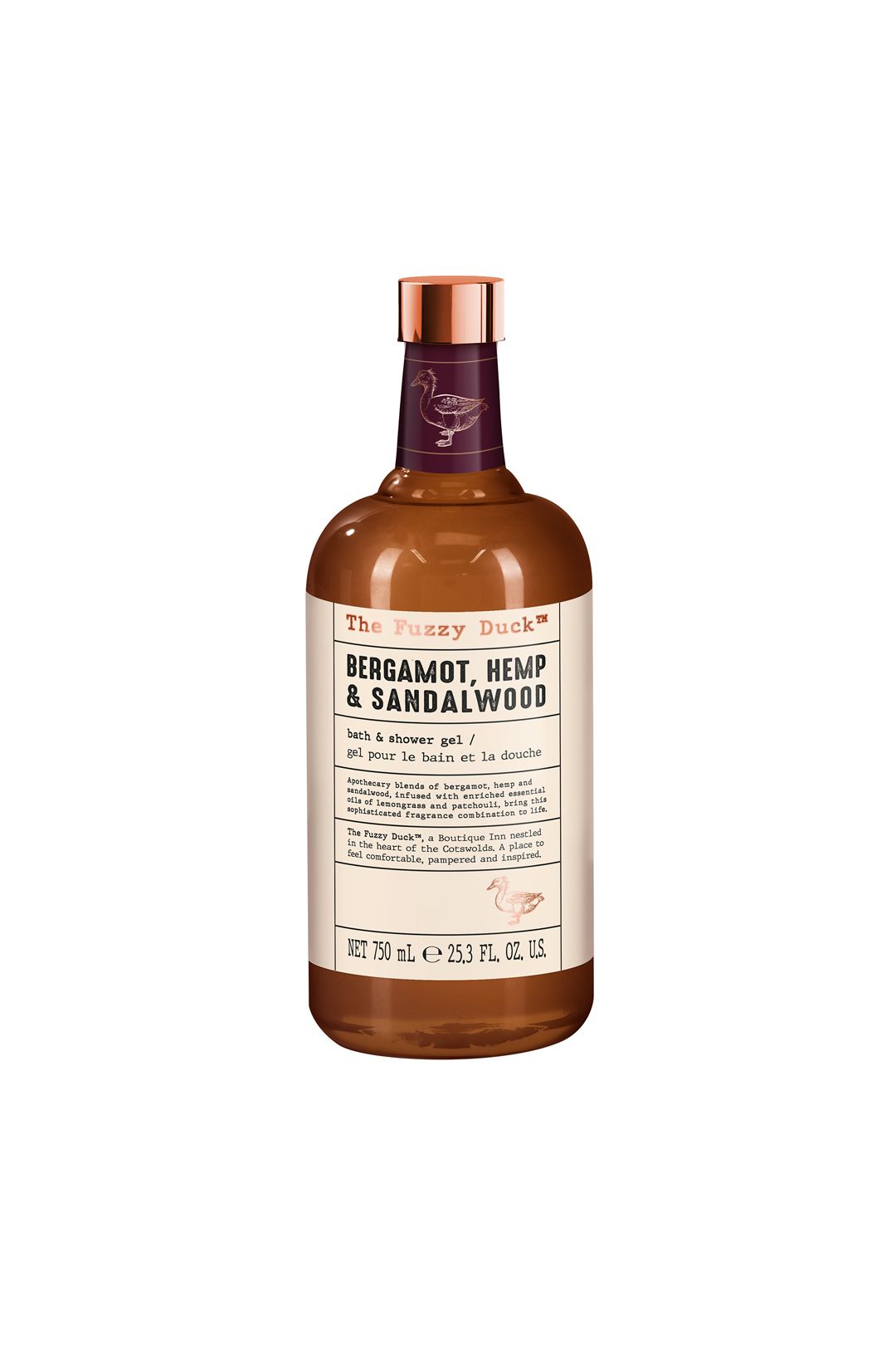 Baylis & Harding The Fuzzy Duck Bergamot, Hemp & Sandalwood Men's Luxury Bath & Shower Gel Gift Multi image 1