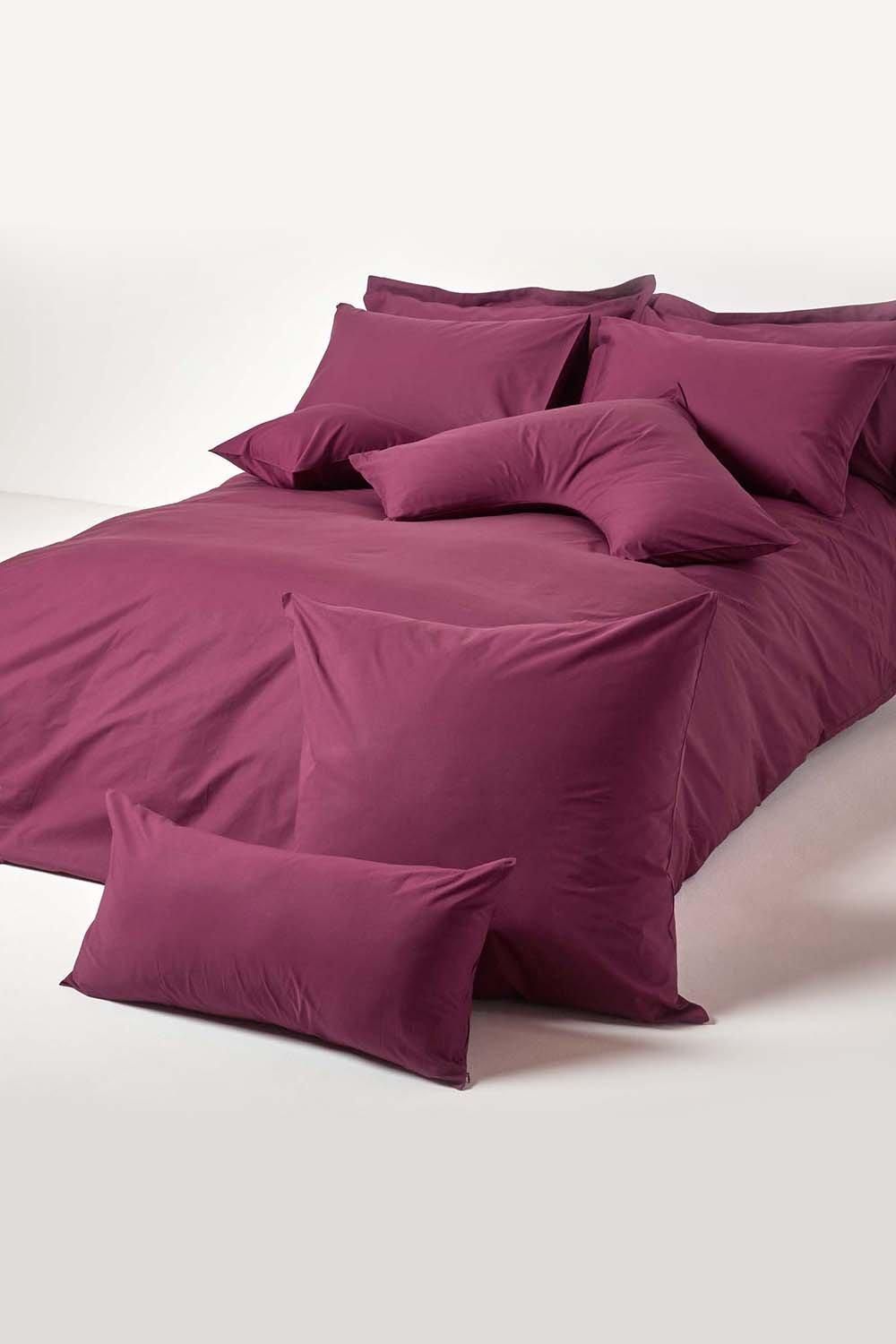 Homescapes Continental Egyptian Cotton Pillowcase 200 TC, 60 x 60 cm image 4