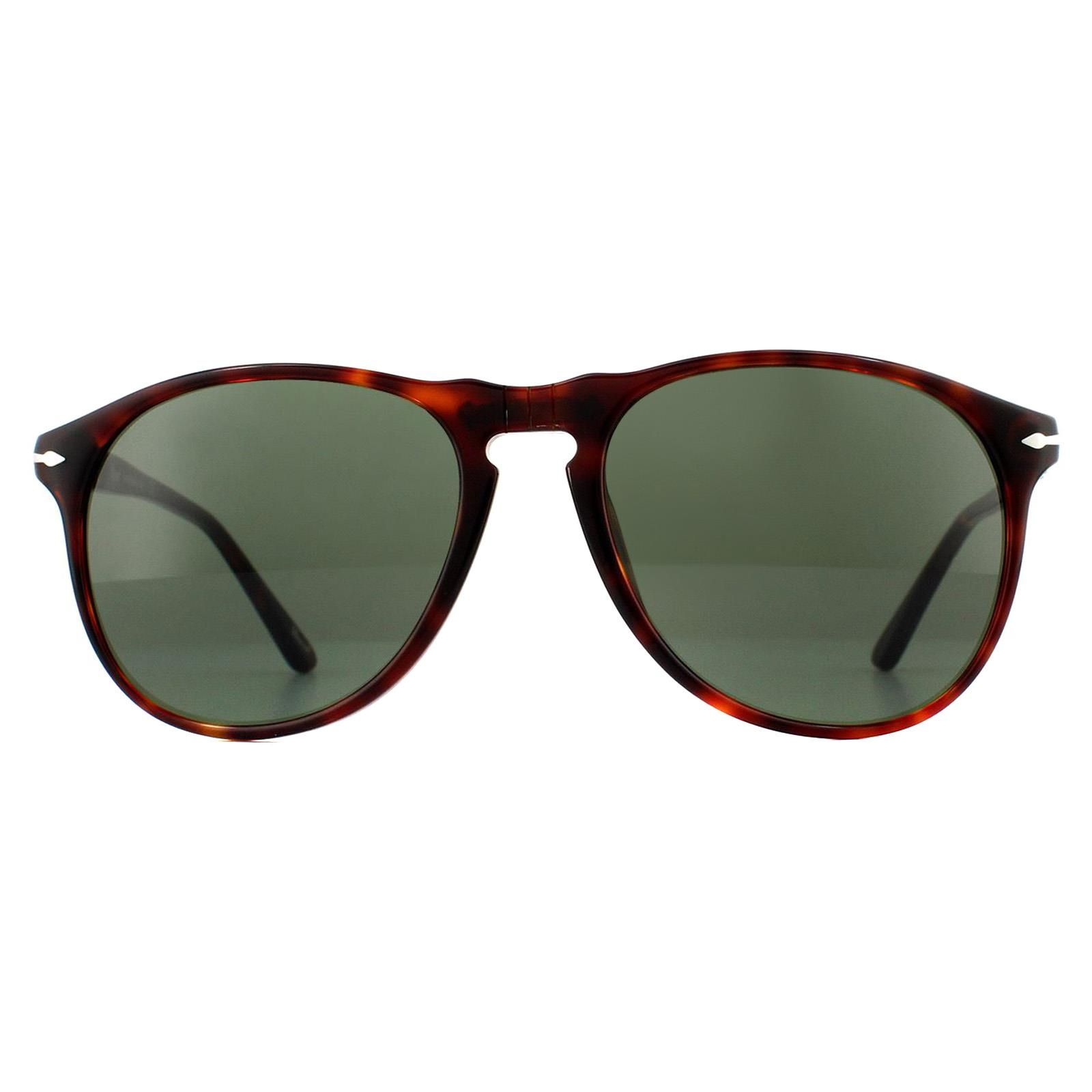 Persol Round Havana Grey Sunglasses image 1