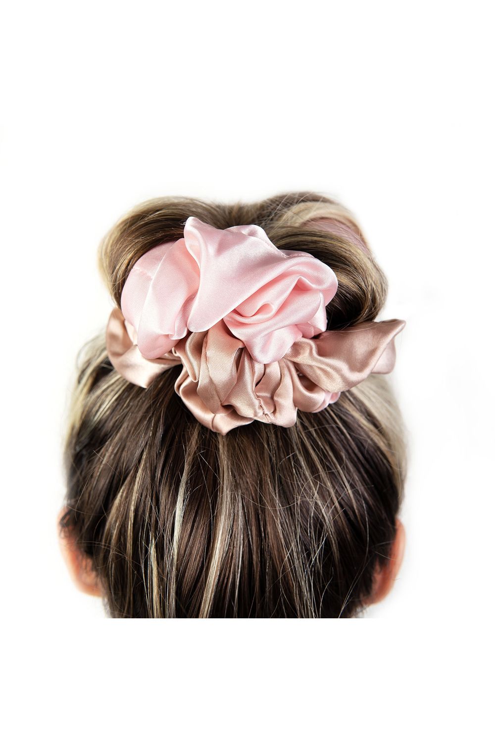 Brushworks Heatless Curling Scrunchie Pink image 10