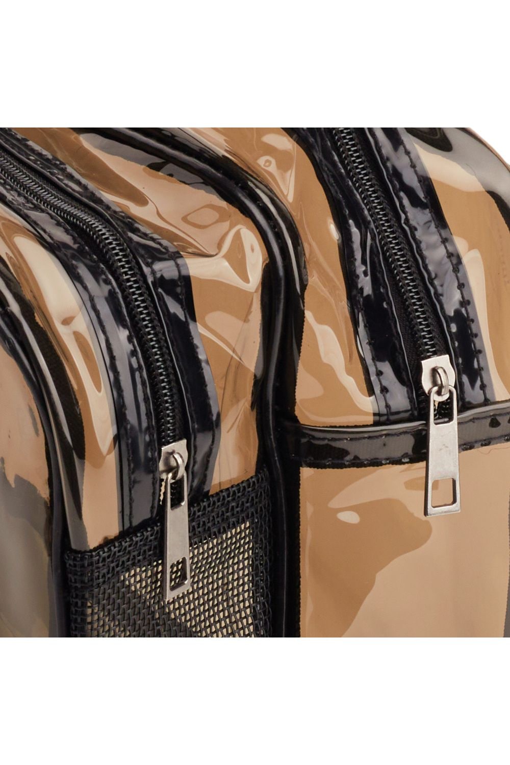 Living and Home Dry/Wet Separation Transparent Travel Makeup Bag image 5