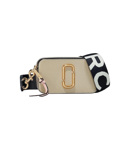 Marc Jacobs Snapshot Camera Bag Leather Women - New Ivory Multi