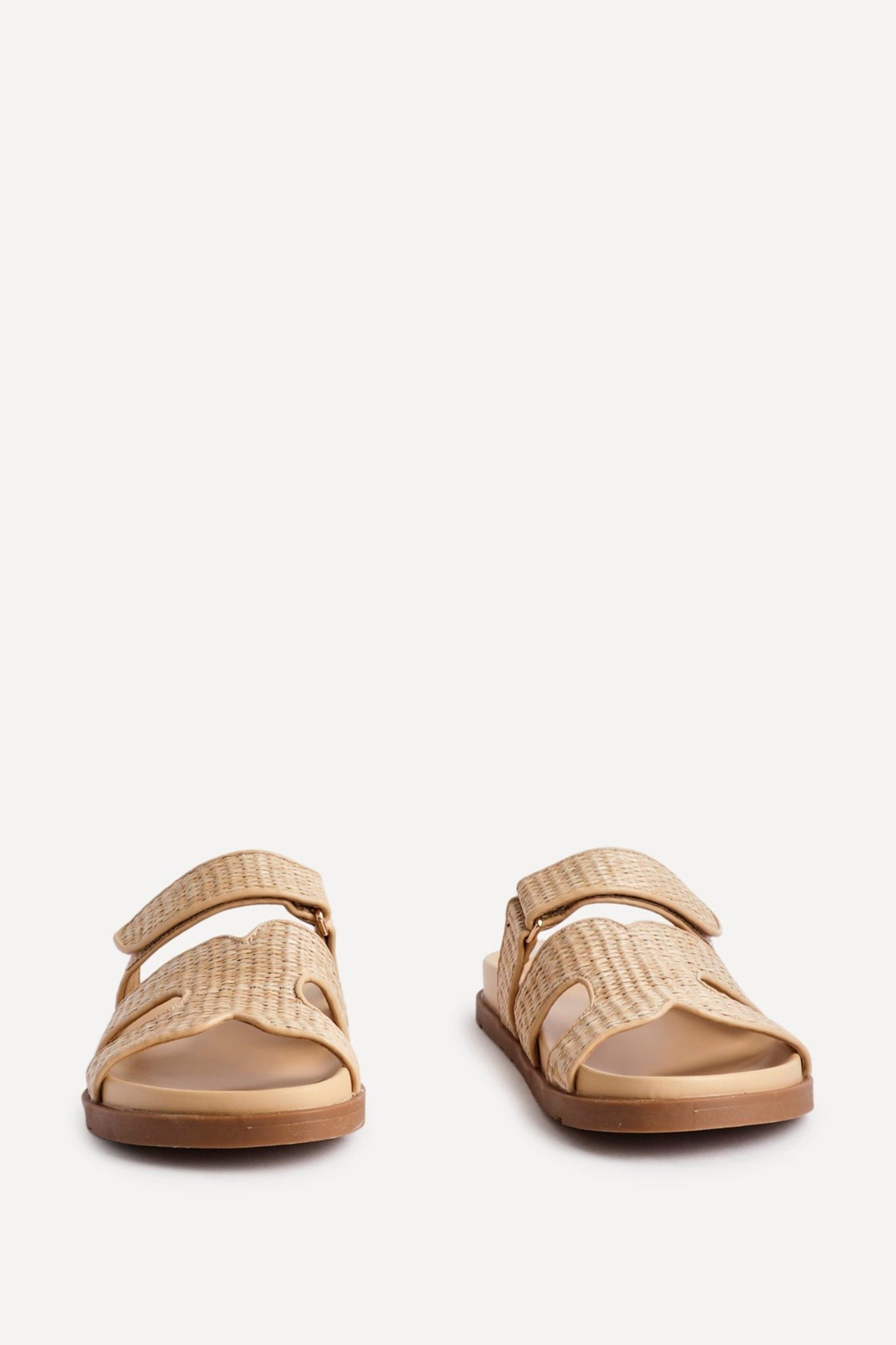 Linzi Avena Natural Flat Sandals image 3