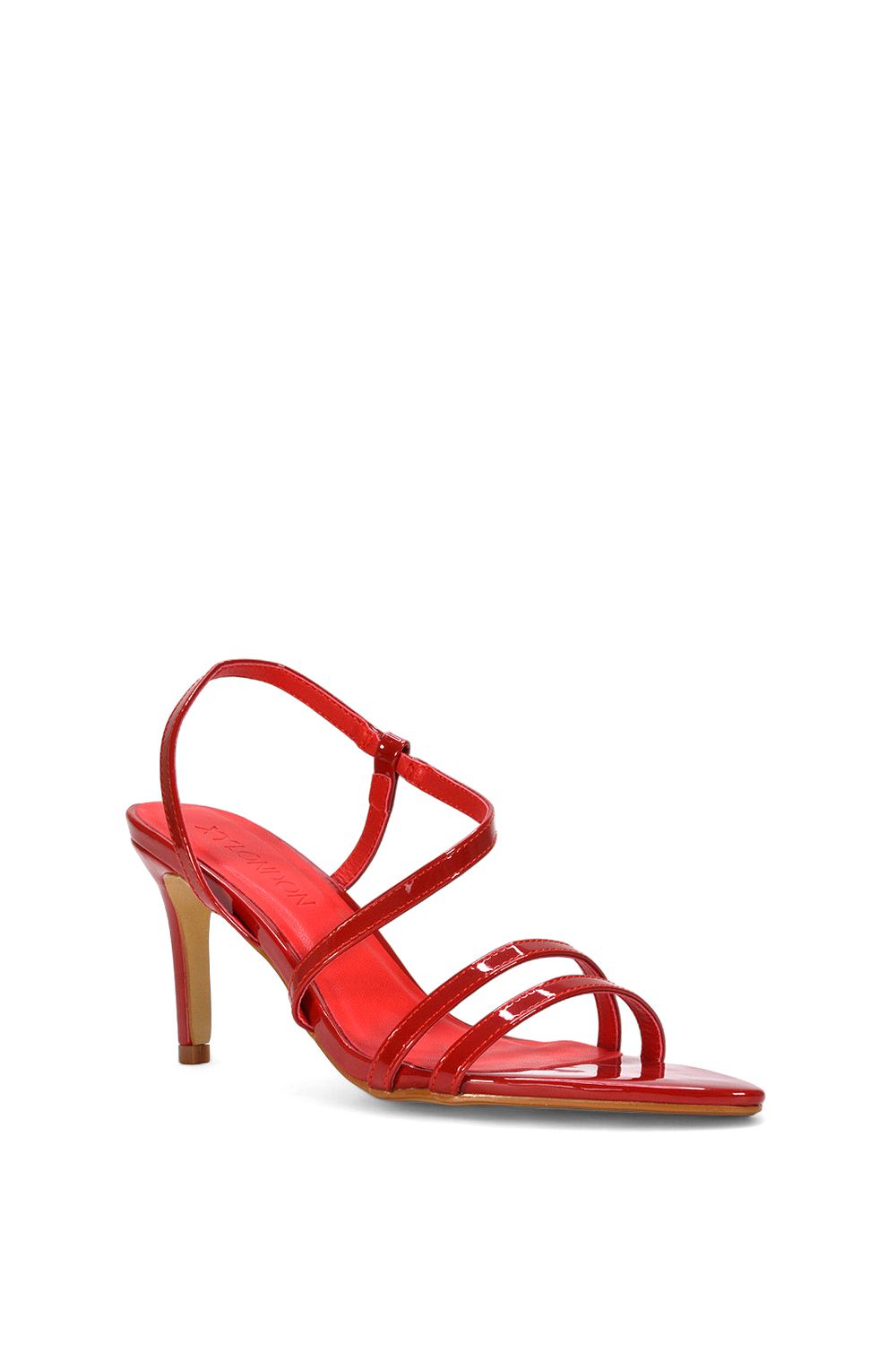 XY London 'Theodora' Strappy Pointed Toe Stiletto Heel Sandal Shoes image 2