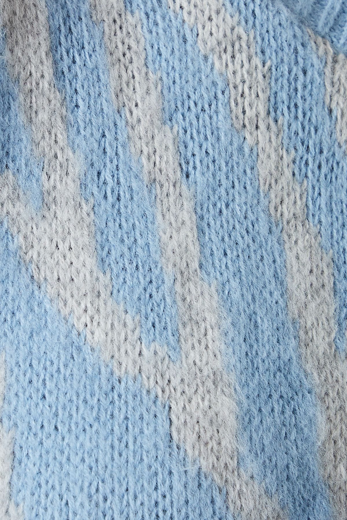 Dorothy Perkins Zebra Crew Neck Jumper Blue image 5