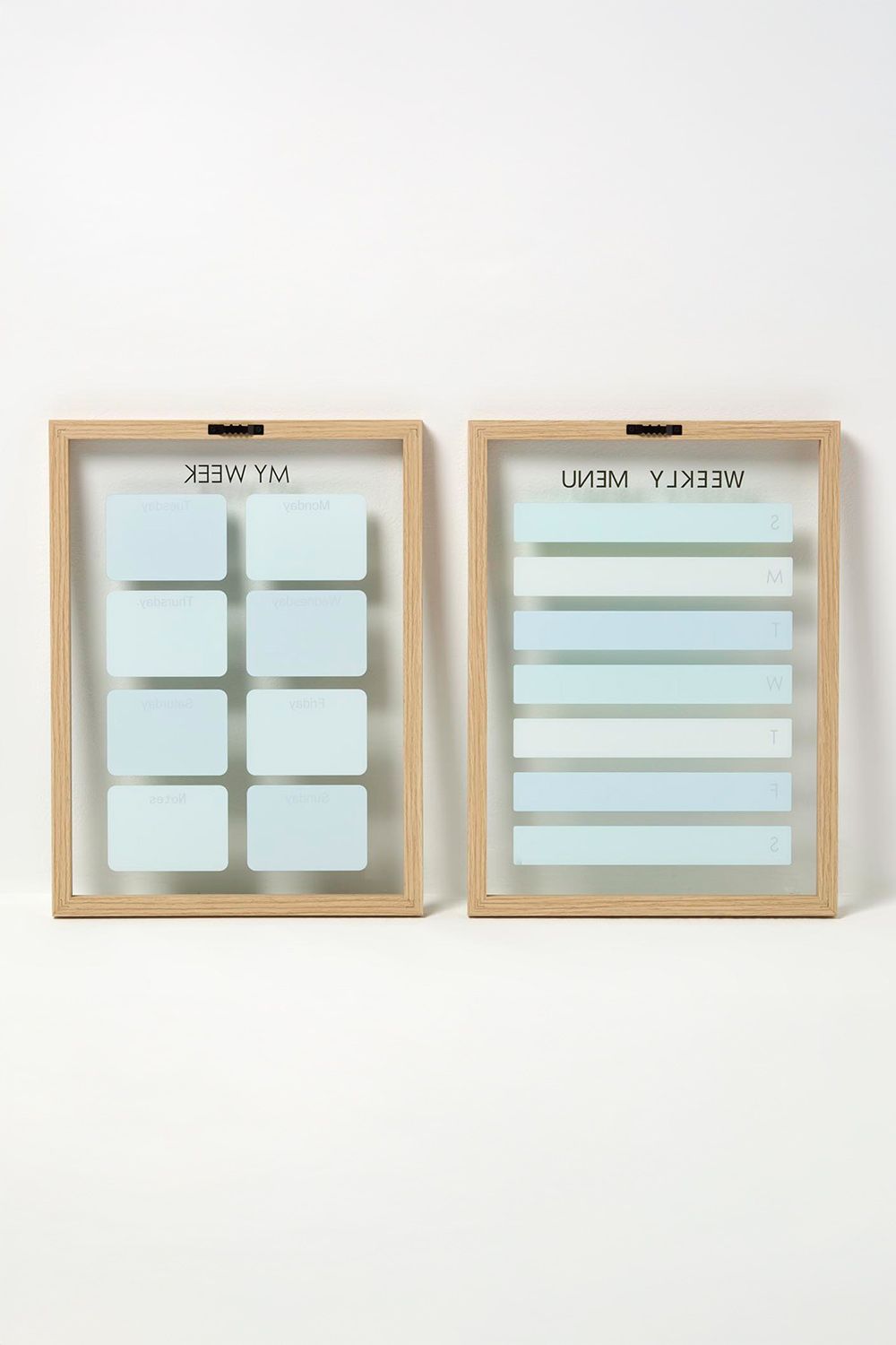 Homescapes Weekly Memo Board and Meal Planner, Set of 2 image 5