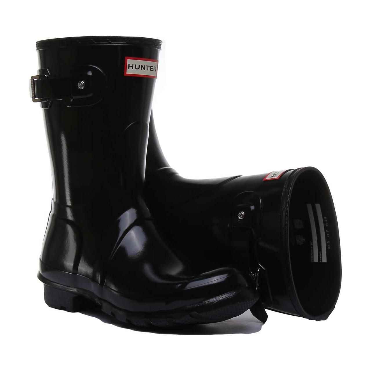 Hunter 'Original Short' Wellington Boots image 5