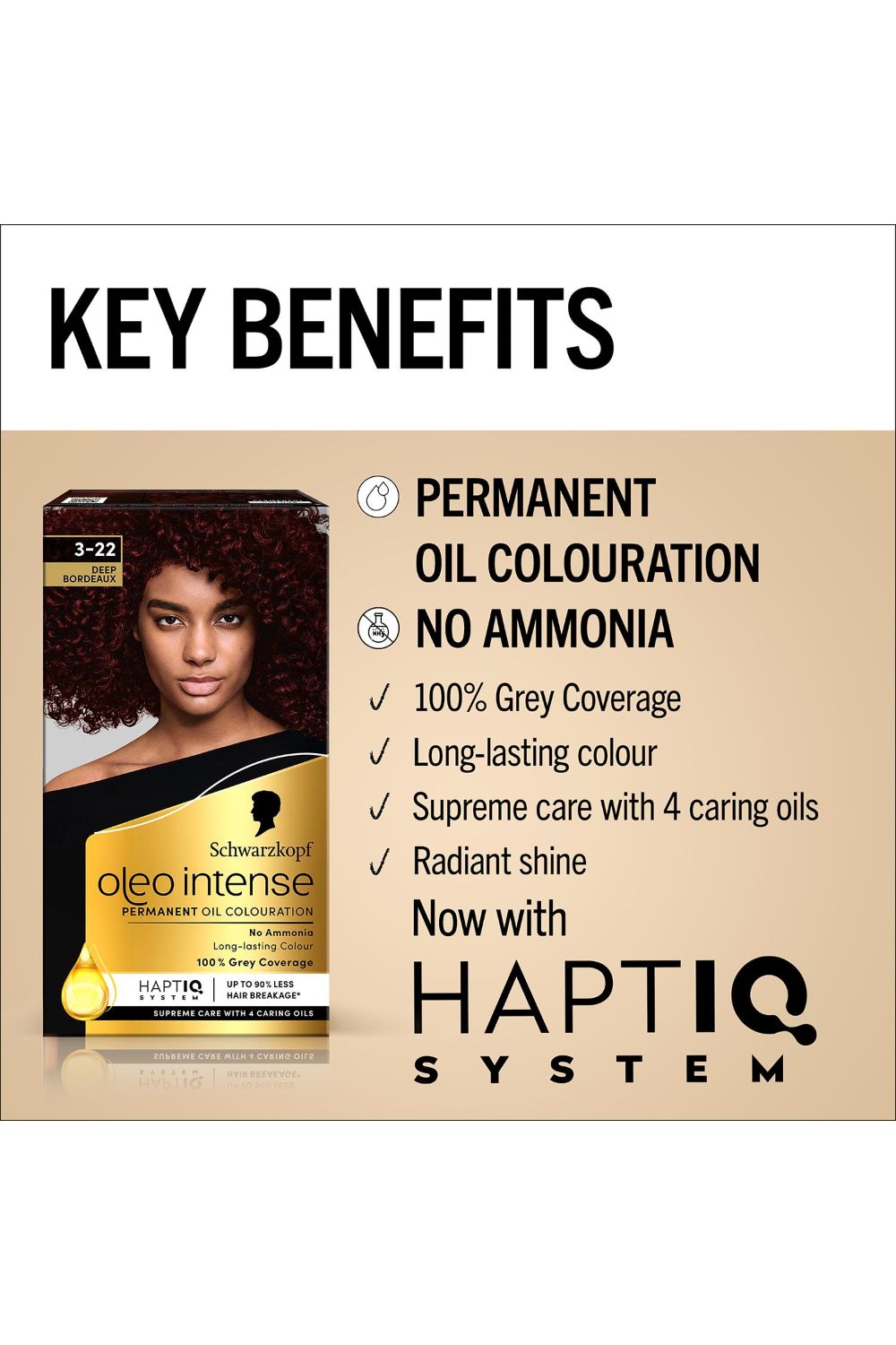 Schwarzkopf Oleo Intense 'Permanent Oil Colour Hair Dye'- 3-22 Midnight Bordeaux image 5