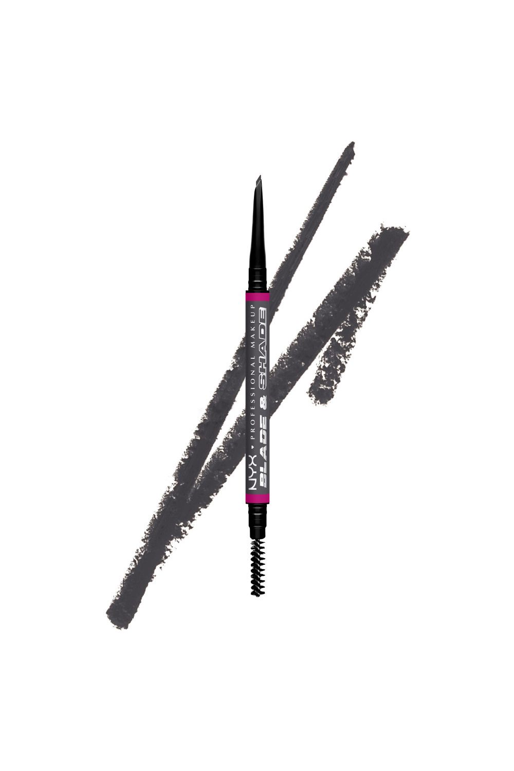 NYX Professional Makeup Blade & Shade, Nano Brow Mechanical Pencil 0.06g Grey image 1