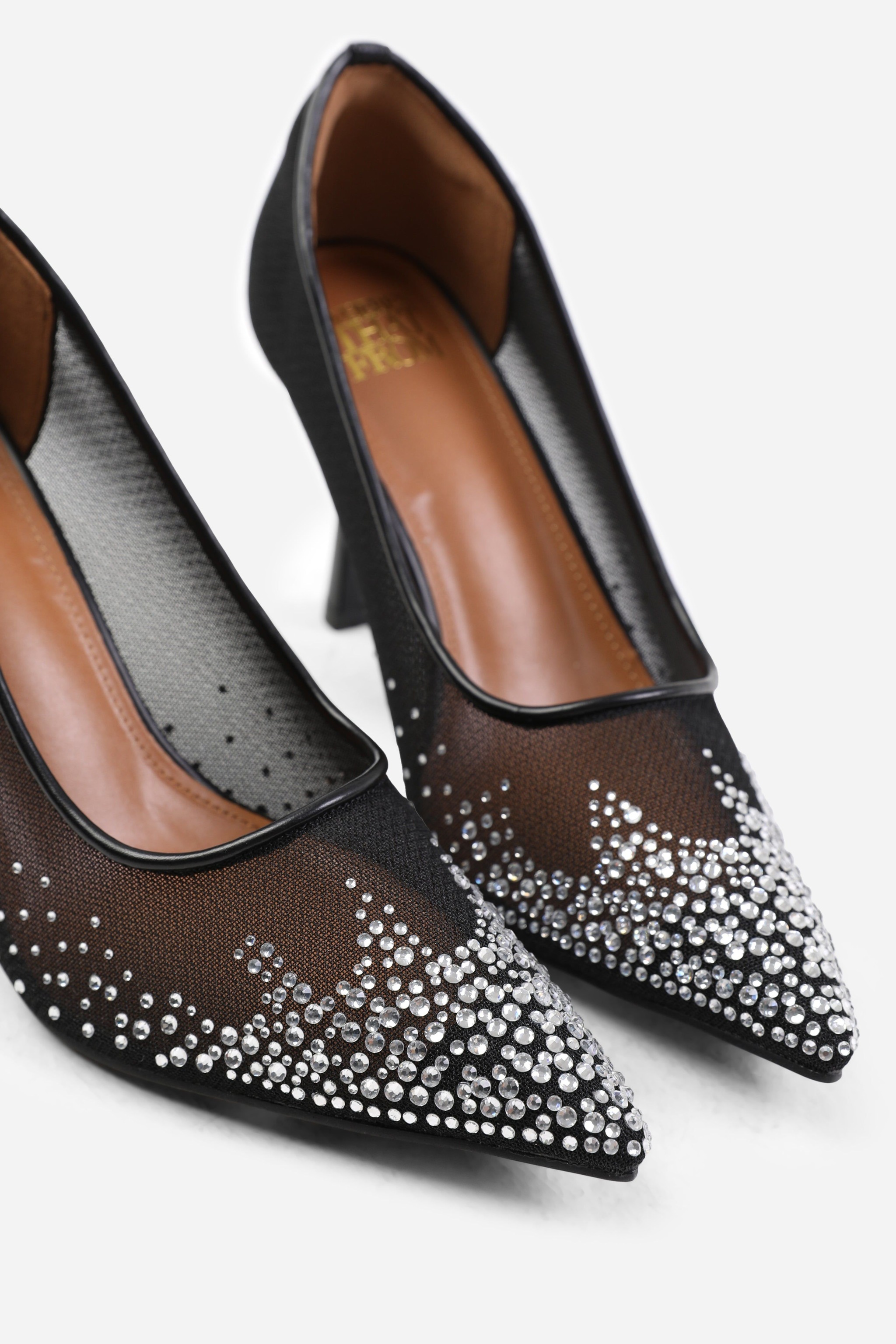 Where's That From 'Aralyn' Court Shoe With Diamante Detailing image 3