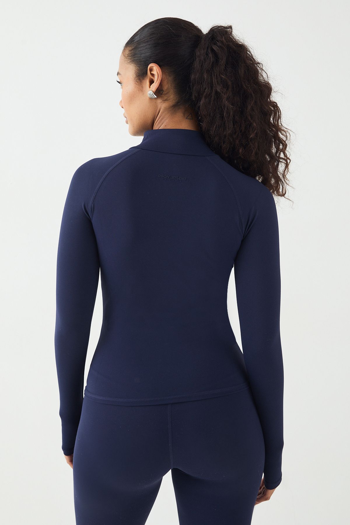 DSGN Studio DSGN Studio Ultra Sculpt Zip Through Jacket Navy image 2