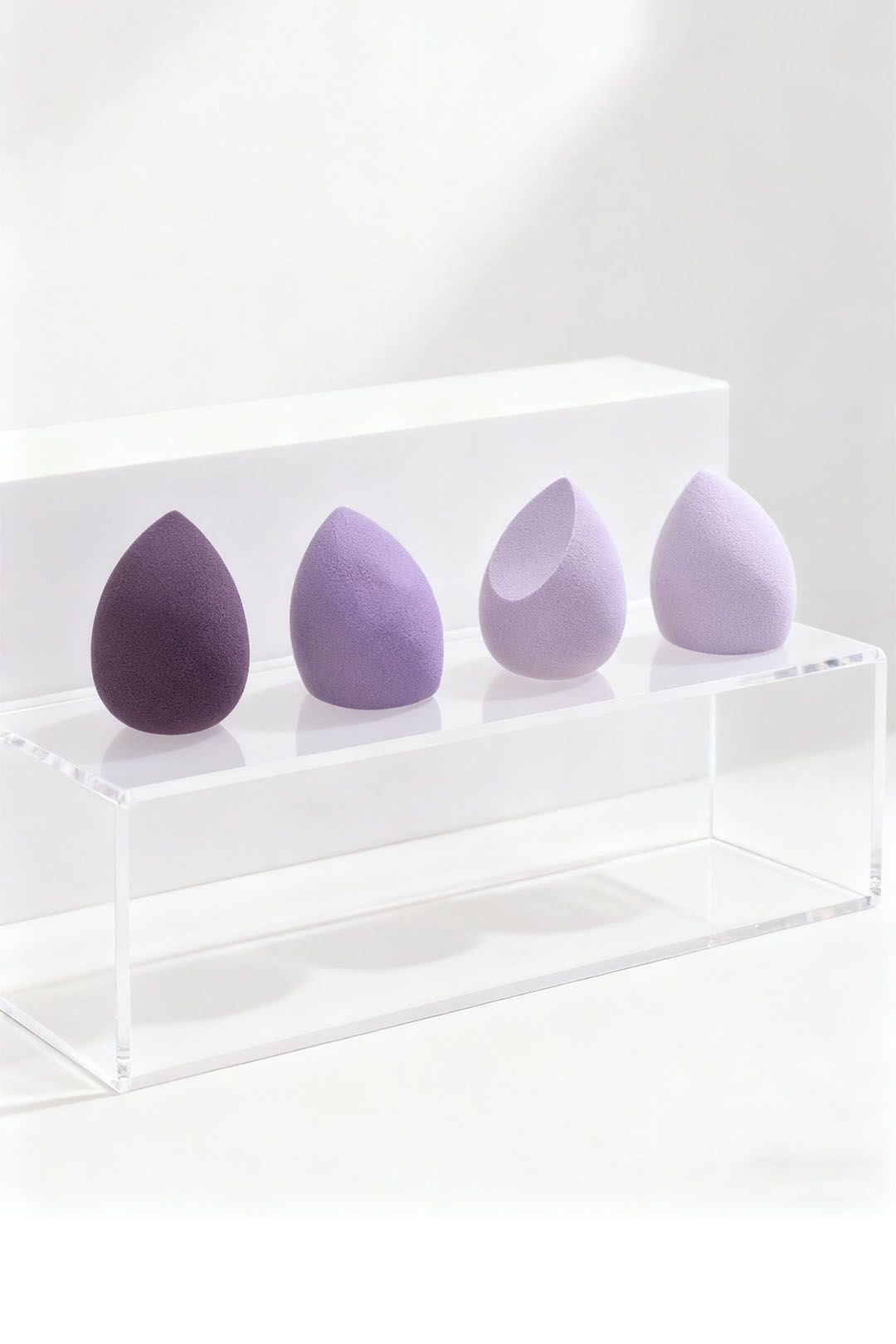SHEONLY 4Pcs Makeup Sponge Beauty Blender Set image 3
