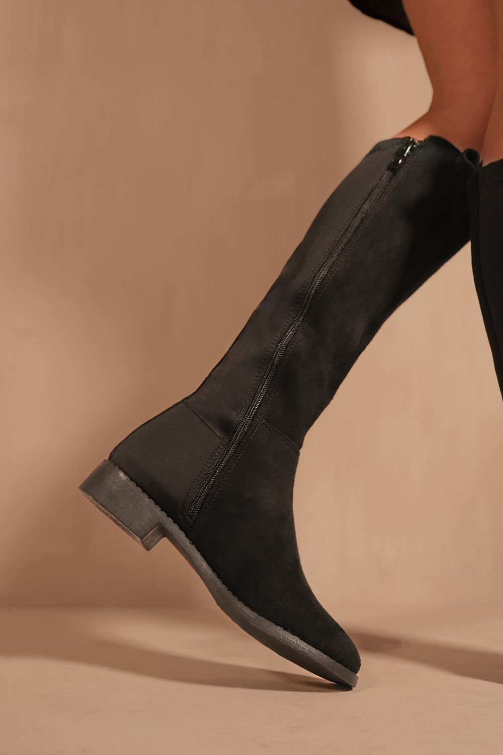 Where's That From 'Parker' Knee High Boots With Side Zip image 2