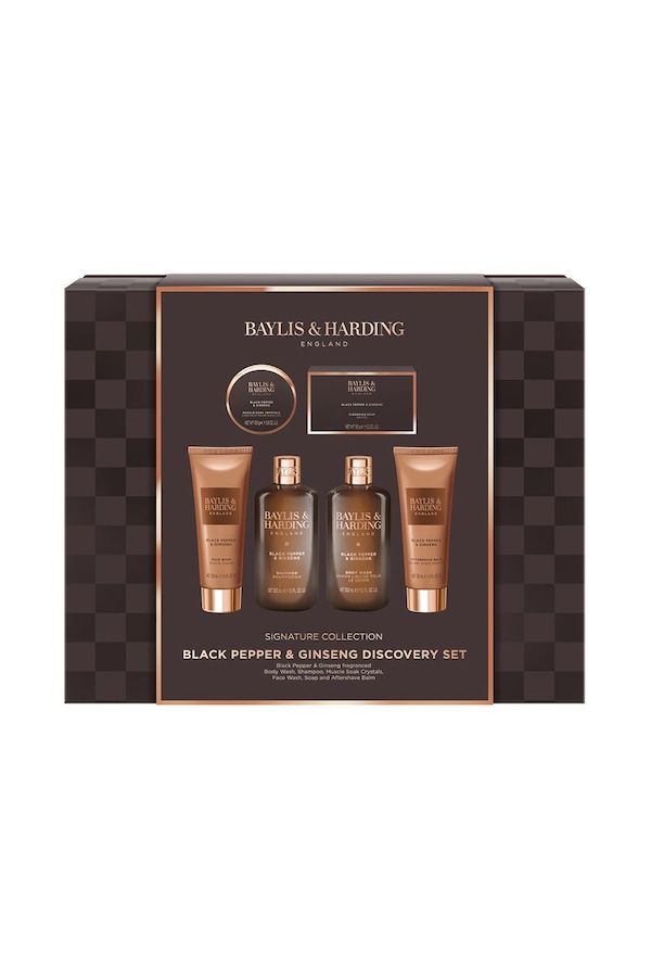 Baylis & Harding Black Pepper & Ginseng Men's Discovery Gift Set Multi