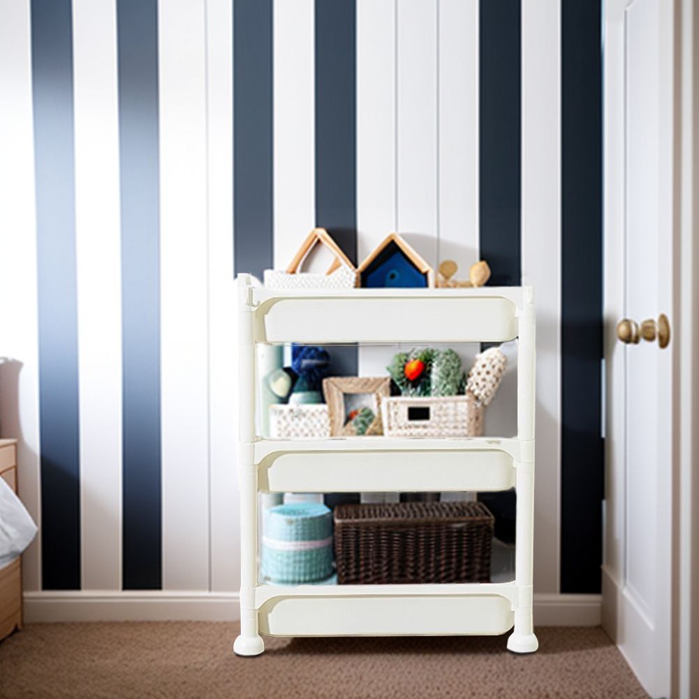 Living and Home 3 Tier Makeup Storage Shelf Shower Organizer Rack Kitchen Spice Rack image 2